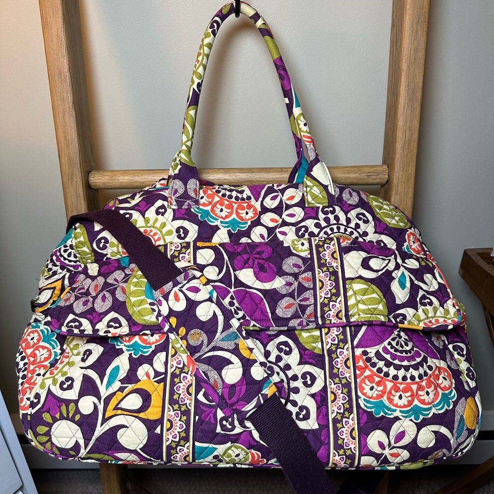 Vera Bradley Weekender Bag, EUC